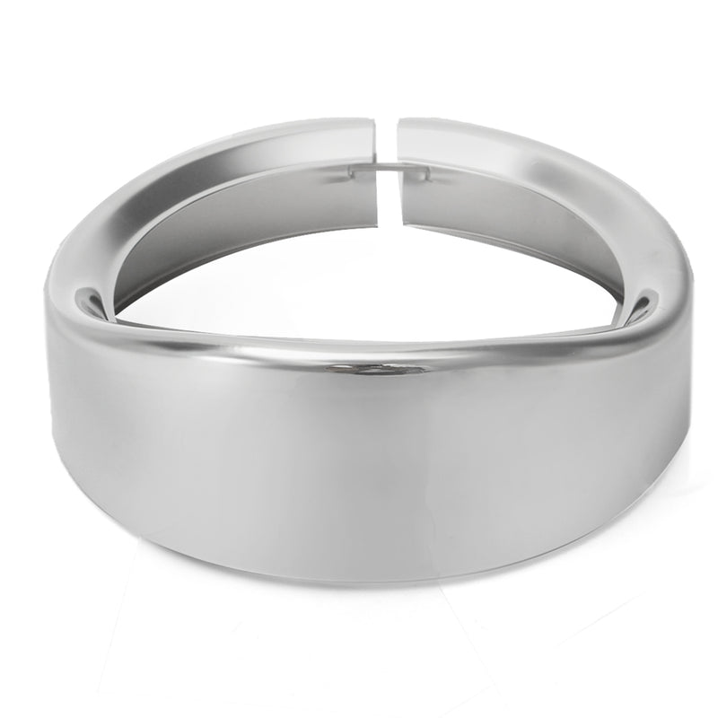 7inch Headlight Headlamp Trim Ring Protect Guard Cover Cap Chrome For Harley