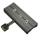 QR-120 Clamp Adapter For Quick Release Plate 1/4 Or 3/8 Inch Arca SWISS RSS Tripod