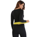 Sweat Sauna Suit Body Shaper Women Shirt Thermo Neoprene Trainer Sliming Waist Belt Tracksuit