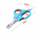 Pet Dog Cat Rabbit Nail Clippers Trimmers Toe Paw Claw Grooming Scissors Cutter