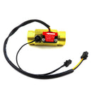 G3/4 Flow Sensor Water Flow Sensor Switch For Flow Meter Water Sensor Copper Shell Hall Turbine Flow Meter With Temperature