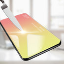 Bakeey Gradient Color Tempered Glass + Soft TPU Back Cover Protective Case for Xiaomi Redmi 7 / Redmi Y3