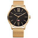 MINI FOCUS MF0018G Men Watch Simple Design Analog Quartz Movement Watch