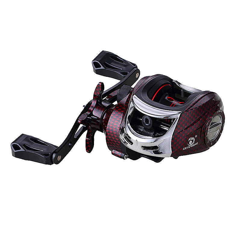 ZANLURE LP16 7.2:1 16BB Full Metal Baitcasting Fishing Reel Left / Right Hand Fishing Wheel