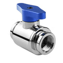 G1/4 Thread Dual Inner Teeth PC Water Cooling Shutoff Valve Water Ball Valve Waterway Control