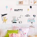 Miico FX64037 Cartoon Wall Stickers Children's Room Decoration Wall Stickers DIY Sticker