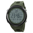 SKMEI 1246 Outdoor Alarm Chronograph Double Time Swimming Sport Men Digital Watch