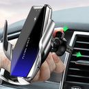 Bakeey 15W Qi Wireless Charger Infrared Smart Sensor Air Vent Car Phone Holder for 4.0-6.5 Inch Qi-enabled Smart Phone
