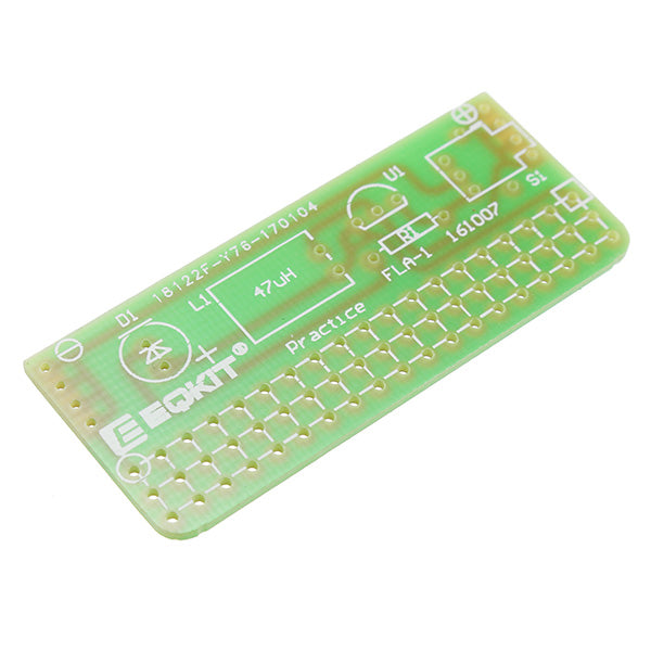 20Pcs DIY FLA-1 Simple Flashlight Circuit Board Electronic Kit