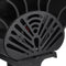 5 Blade Fireplace Heat Powered Stove Fan Quiet Wood Burner Eco Fan Efficient Heat Distribution