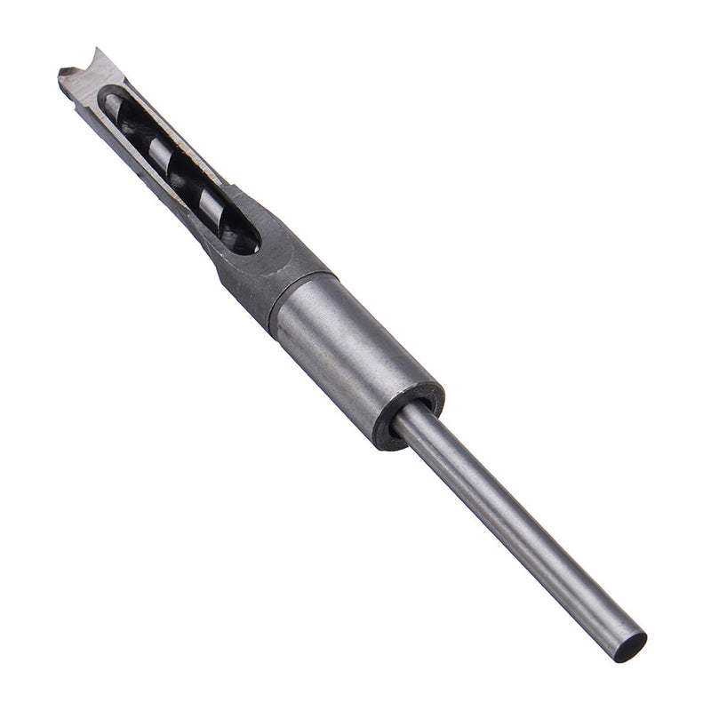 7pcs 6-12.7mm Square Hole Saw Drill Bit Set Mortising Chisel Twist Auger Drill Bits