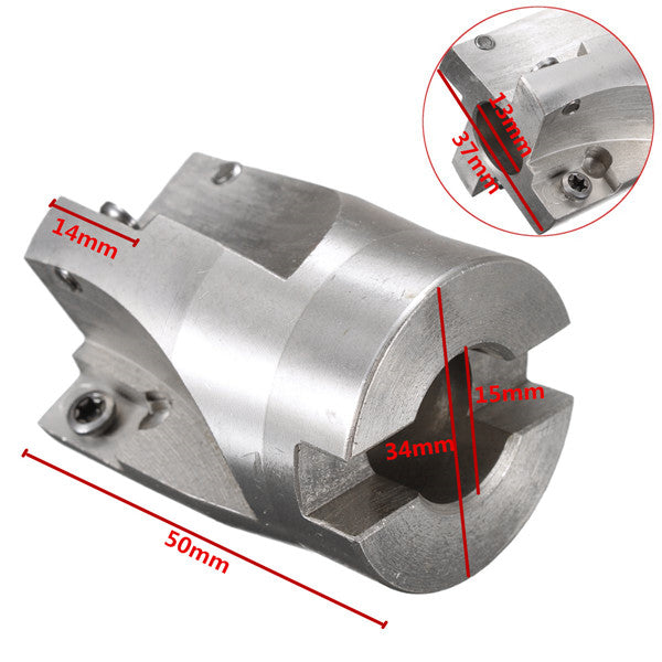 BAP400R-40-16-4T CNC Milling Cutter 4 Flute End Mill Cutter For APMT1604PDER Insert