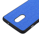 Bakeey Anti-Fingerprint Canvas PU Leather Protective Case for Oneplus 7