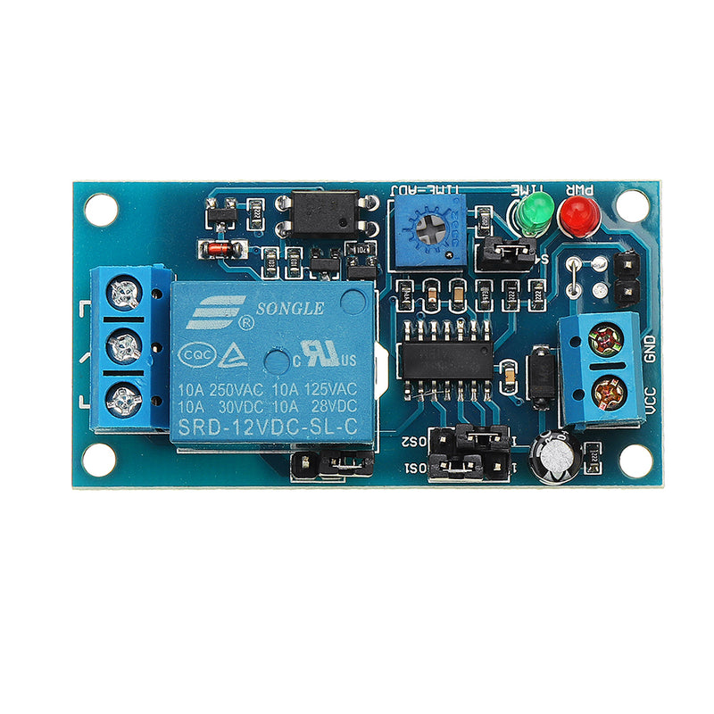 BESTEP C25 12V Normally Open Trigger Delay Relay Timer Module Vibration For Home Smart