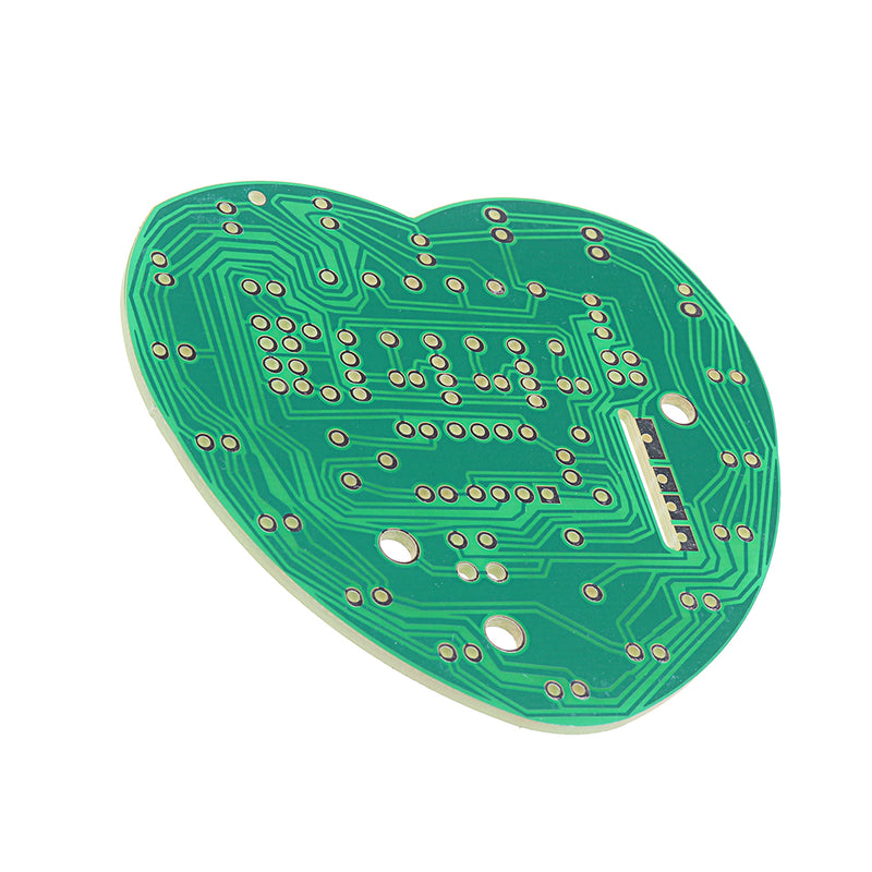 LED Light Control Music Heart-shaped DIY LED Flash Light Kit Eelectronic Production Kits