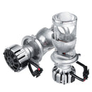 G2 H4 LED Lens Projector Headlights Bulbs 64W High Low Dual Beam 6000K White 12V 2PCS for LHD/RHD Car Motorcycle