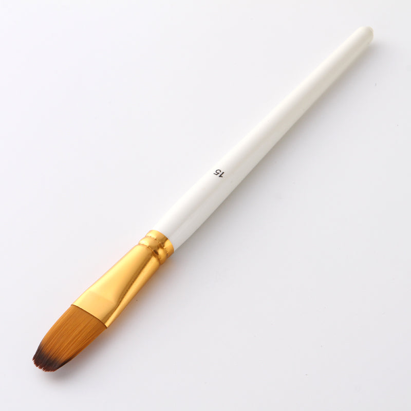 Zhuting 15 Pearl White Nylon Practical Writing Brush Set