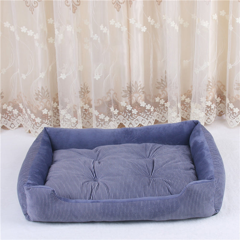 4 Colors Crystal Velvet Pet Bed