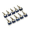 Wendao MTS-102 ON/ON SPDT AC 125V 6A 3 Pins Toggle Rocker Switch 10pcs