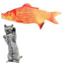 Pet Cat Toys Cat Kitten Cushion Bite Chew Pillow Simulation Cotton Stuffed Fish Mint Pet Toys