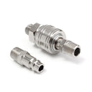 3pcs 1/4inch Male BSP Adapter Compressed Air Quick Coupling Hose