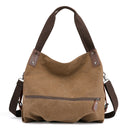 16L Women Canvas Handbag Tote Crossbody Messenger Shoulder Bag Outdoor Travel