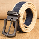 JINWEI ZK15 140cm 3.8cm Cutable Adjustable Tactical Belt Durable Canvas Casual Belt
