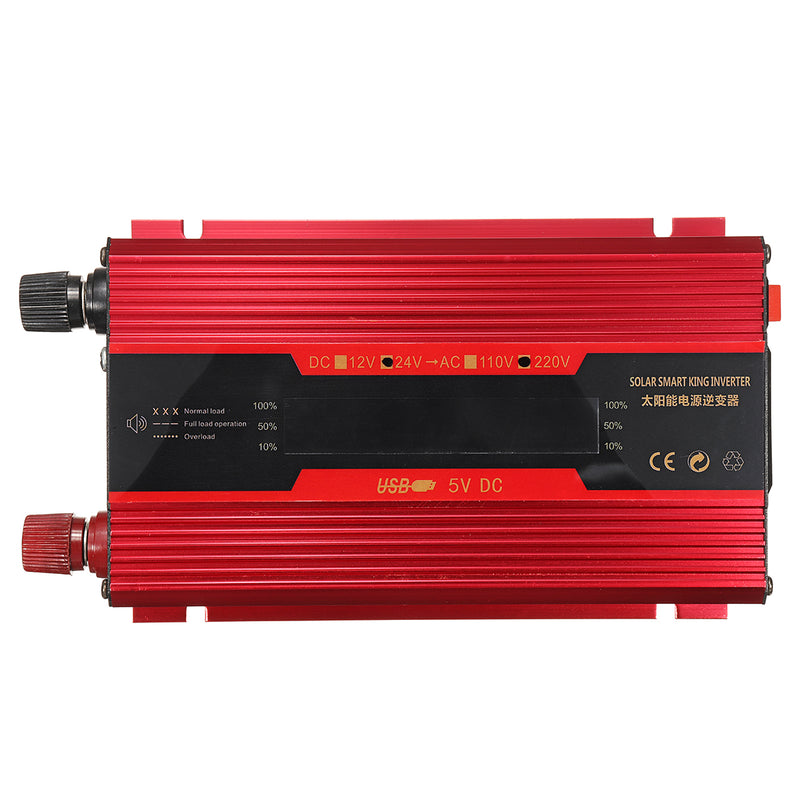 3000W Solar Inverter Modified Sine Wave Power Inverter Car USB Converter Solar System Car Truck