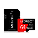 MORIC TF Card Memory Card 32GB 64GB 128GB Pendrive Class 10 U1 U3 TF Flash Card