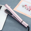 2-IN-1 Professional Hair Curler Straightener Rotating Anti-Winding Fast Heating Tourmaline Ceramic Iron Hair Styling Tool Set