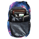 Men's Galaxy Pattern Anti Theft Laptop Bag Backpack Travel Bag With External USB Charging Port
