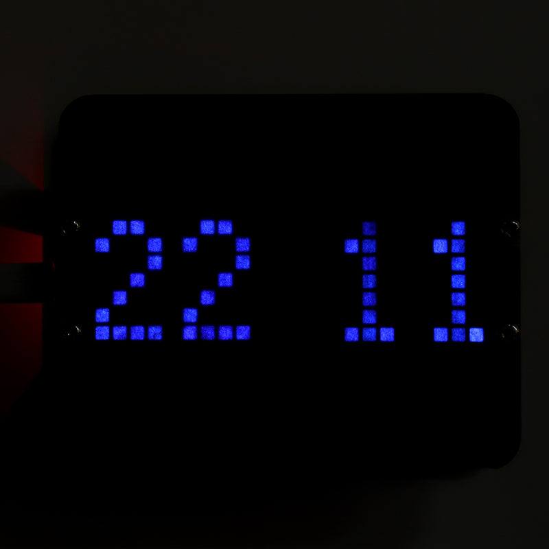 Assembled DIY Creative Gravity Sensor Alarm Clock Programmable Smart Clock