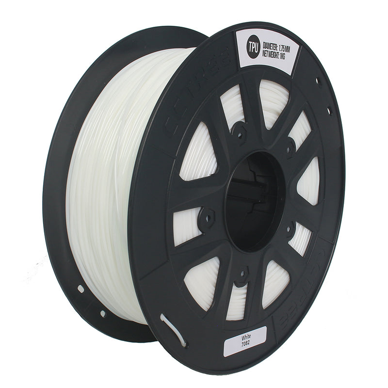 CCTREE Black/White/Red/Transparent/Yellow 1.75mm 1Kg/Roll TPU Filament for 3D Printer Reprap