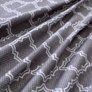 3 PCS Bedding Sets Geometric Abstract Style Quilt Cover Pillowcase For Queen Size