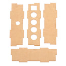 Acrylic Transparent Shell Housing For 6J1 Valve Preamp Tube PreAmplifier Module Case