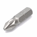 10pcs PZ2 25mm Drive Screwdriver Bits Hex Magnetic Power Tool