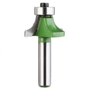 Drillpro 6Pcs 8mm Shank Router Bit Round Chamfer Edge Forming Router Bit Woodworking Cutter