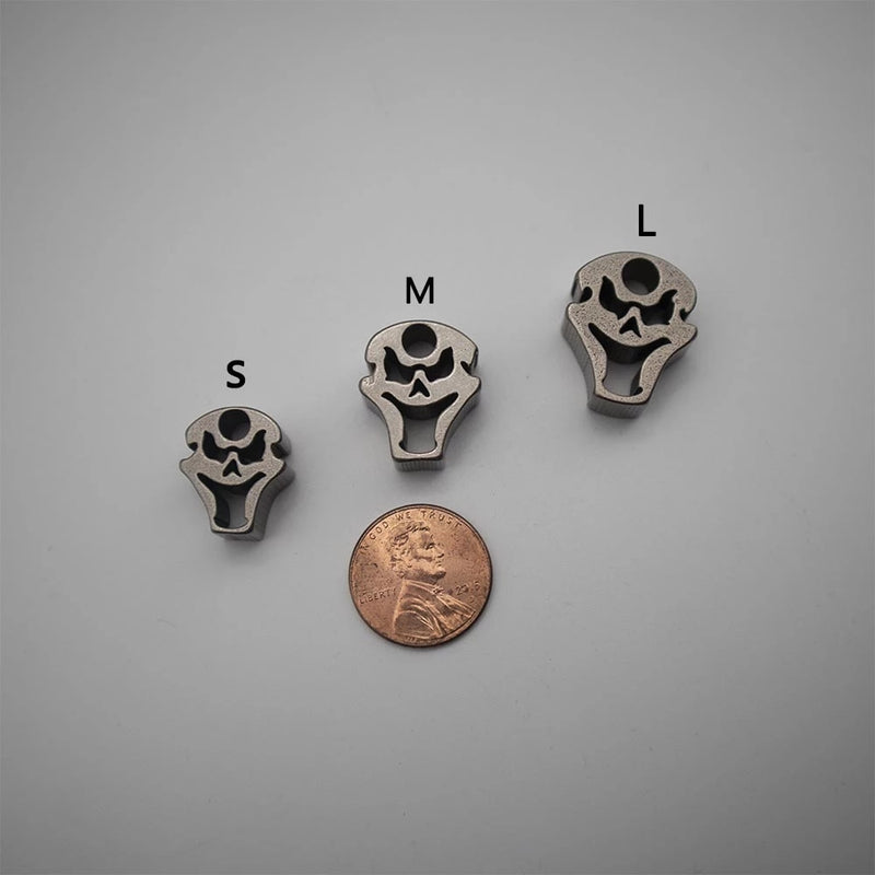 ROVYVON RP10 Titanium Skull Bead Lanyard Pendant EDC Collections For Knif Flashlight Tactical Supplies