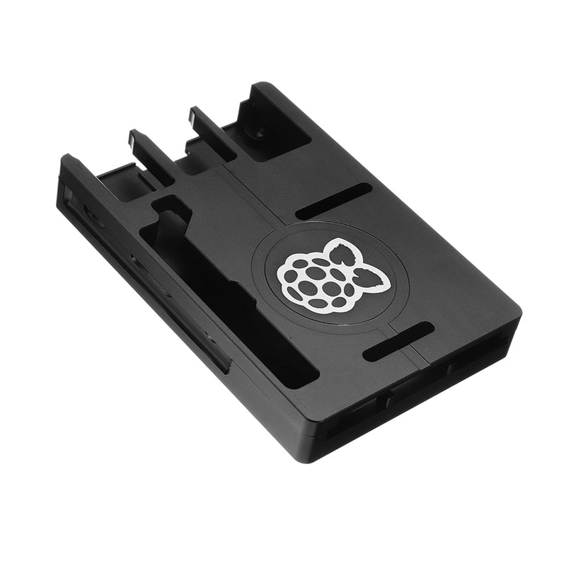 Ultra-thin Aluminum Alloy CNC Case Support GPIO Ribbon Cable For Raspberry Pi 3 Model B+