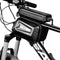 Large Capacity Waterproof Phone GPS Bike Bag Frame Tail Rear Tube Tube Cycling Motorcycle