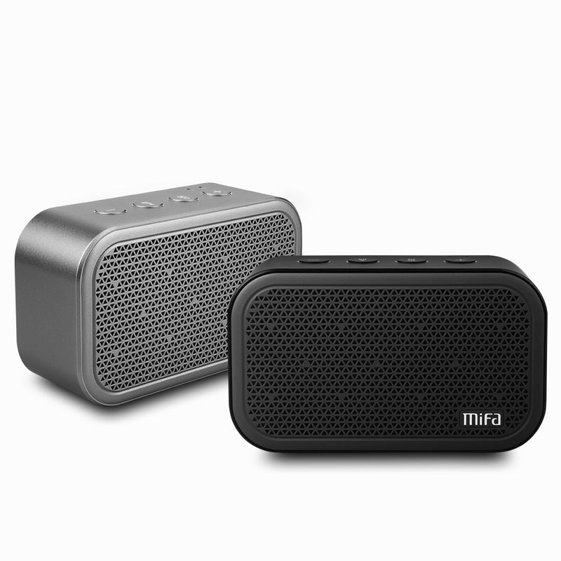 MIFA M1 Stereo Mini Outdoor bluetooth Speaker With Mic TF Card Alarm Clock Portable