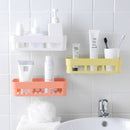 Punch-free Bathroom Toilet Kitchen Supplies Toilet Plastic Wall Rack Store Wash Cup Rack Bathroom Storage Rack