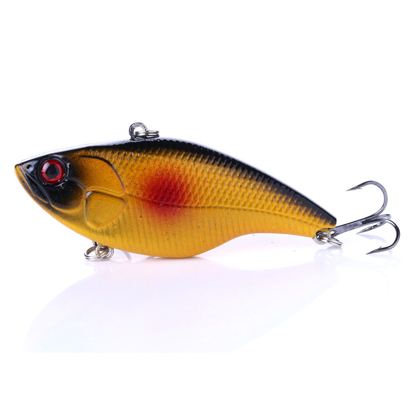 ZANLURE 10pcs/set 7.5cm 18g Plastic Jigs Wobblers Baits VIB Fishing Lure Artificial Hard Baits