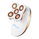 Electric USB Charging IPX6 Women Hair Remover Body Facial Arm Leg Epilator 5 Heads 4D Direction Floating Cutting System