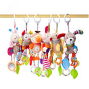 Baby Cute Cotton Rattles Infant Animal Hand Bell Kids Plush Toys Boy Girls