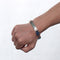 Trendy Stainless Steel Chain High Polished Silicone Cool Gift Bracelet for Men