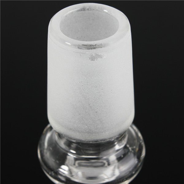 18mm Male To 14mm Male Clear Glass Reducer Adapter Connector