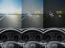 A9 5.5 Inch Car HUD OBD OBD2 Head Up Display Digital Speedometer Windshield Projector Fatigue Alarm Fuel Speed Gauge