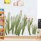 Miico FX82030 2PCS Wall Sticker Hand-Painted Cactus Creative Decorative Wall Sticker Home Decoration Sticker