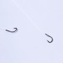 LEO 6pcs Fishing Hooks High Carbon Steel Double Hook Fishing Tackle Fishing Line Fishing Accessories